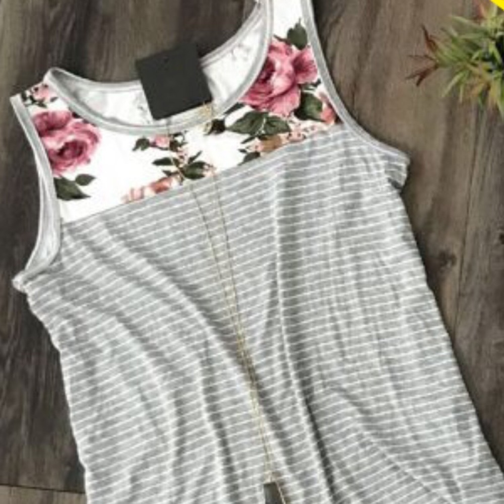 Floral Tank Top